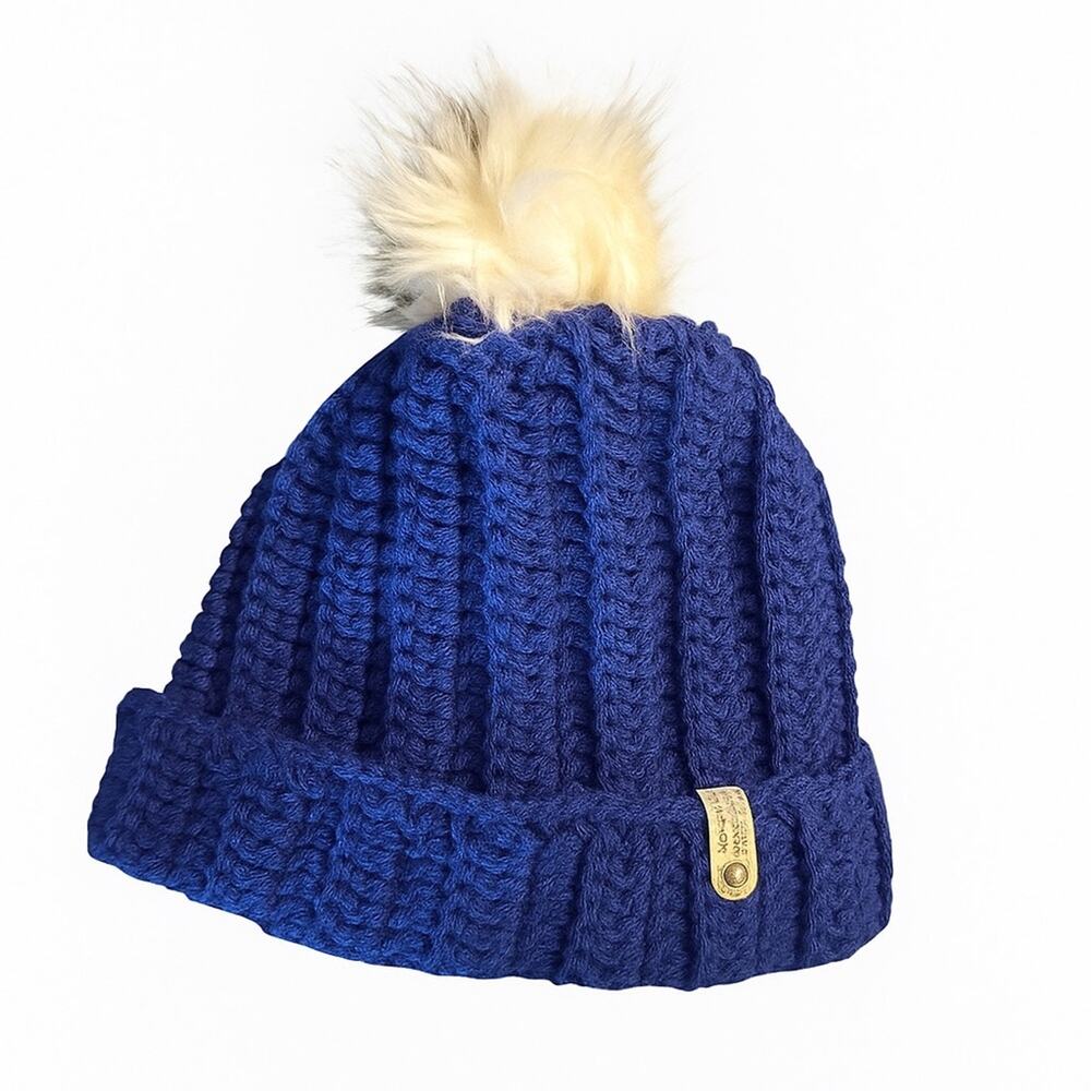 💙 Royal blue crochet beanie - Kids 💙